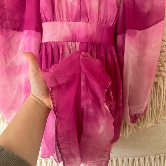 Toccin x RTR Pink Tie Dye Romper - Picture 7 of 12
